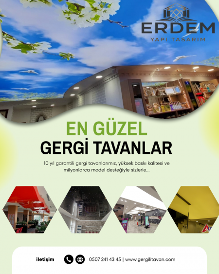 Gergi Tavan Yap�m�nda Dikkat Edilmesi Gerekenler
